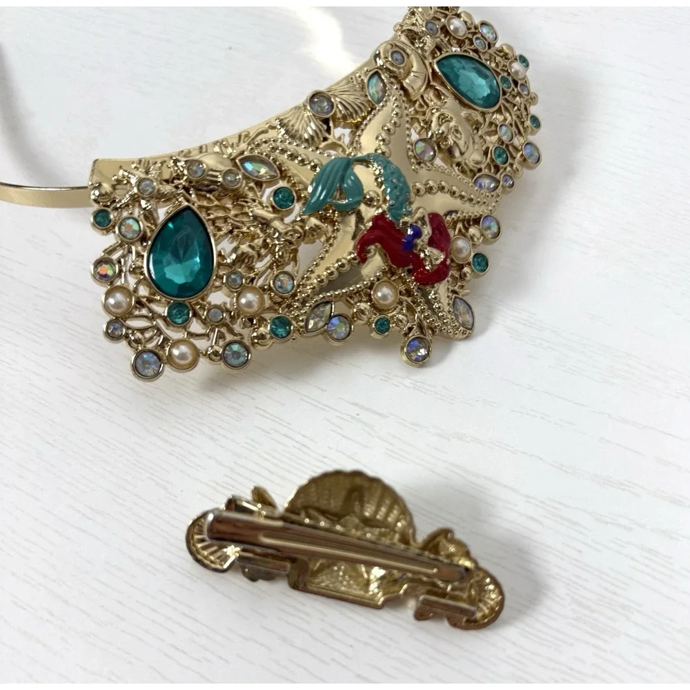Disney Parks The Little Mermaid Tiara Deluxe Accessory-Metal‎ Costume Head Piece